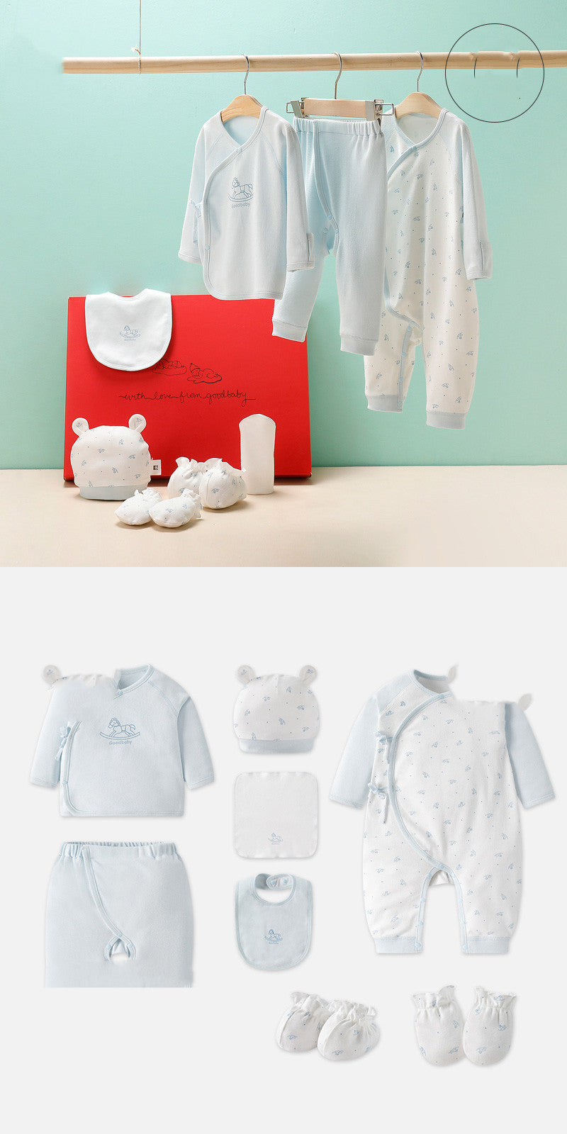 Newborn Baby Clothes Gift Box